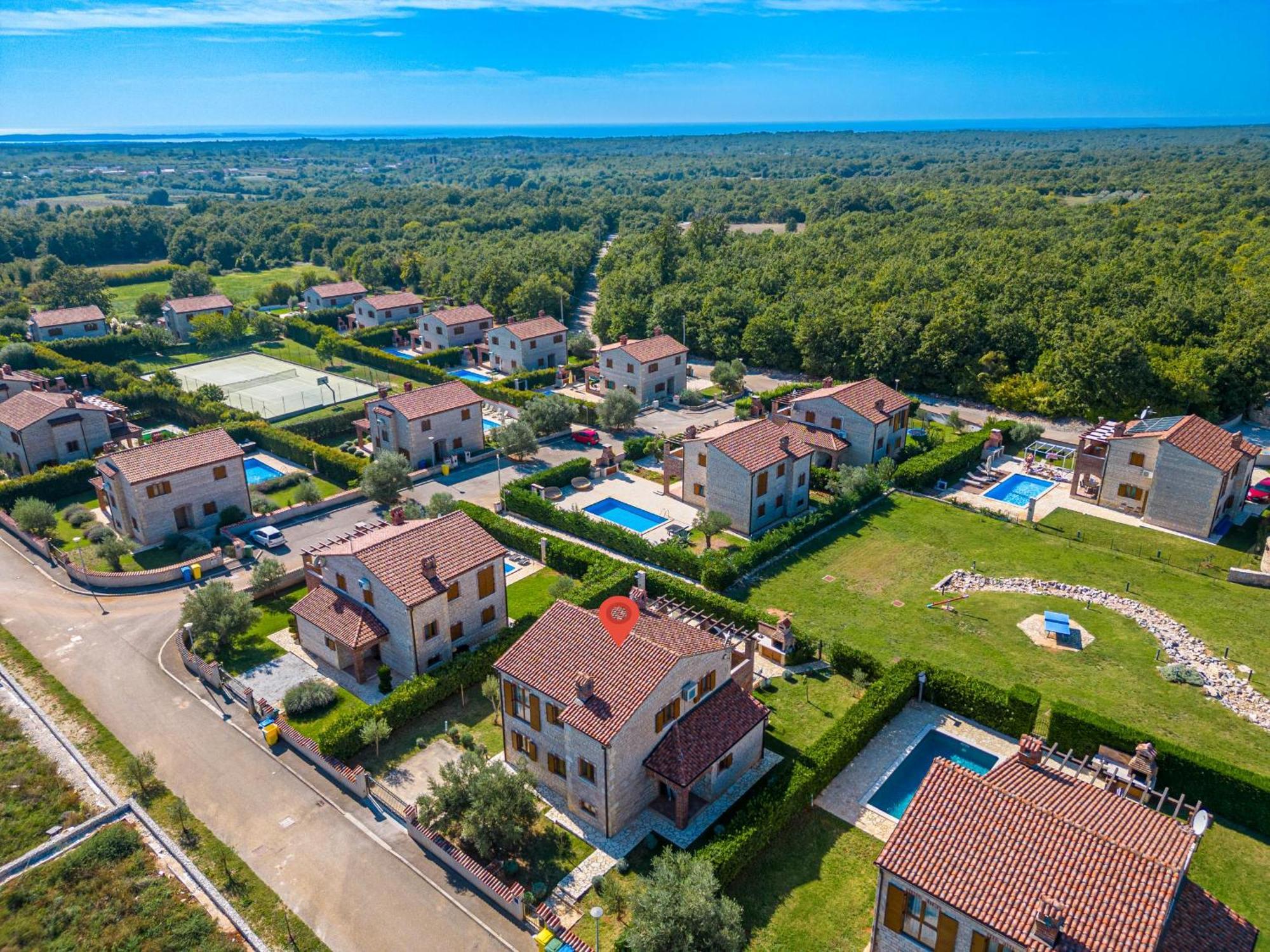 Villa Paradis 6 Juršići Exteriör bild